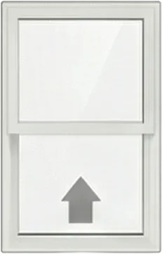Single hung window